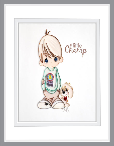 Precious Moments™ Quilling - Little Champ