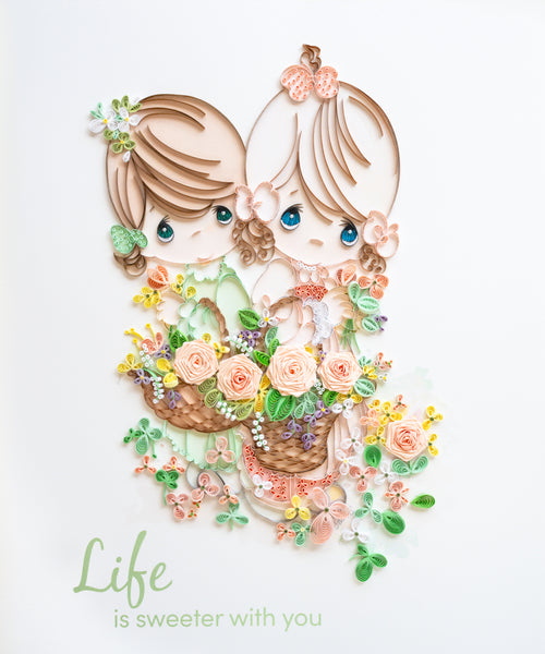 Precious Moments™ Quilling - Life Is Sweeter With You