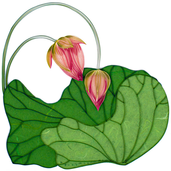 Quilling Artwork by Tina G. - First Love in Lotus Bloom