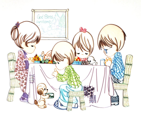 Precious Moments™ Quilling - God Bless Our Home