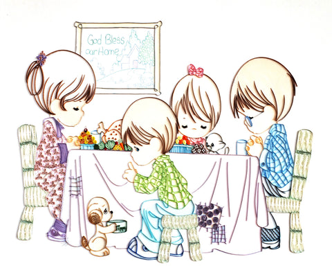 Precious Moments™ Quilling - God Bless Our Home