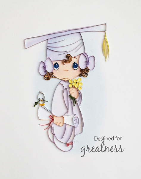 Precious Moments™ Quilling - She Graduates